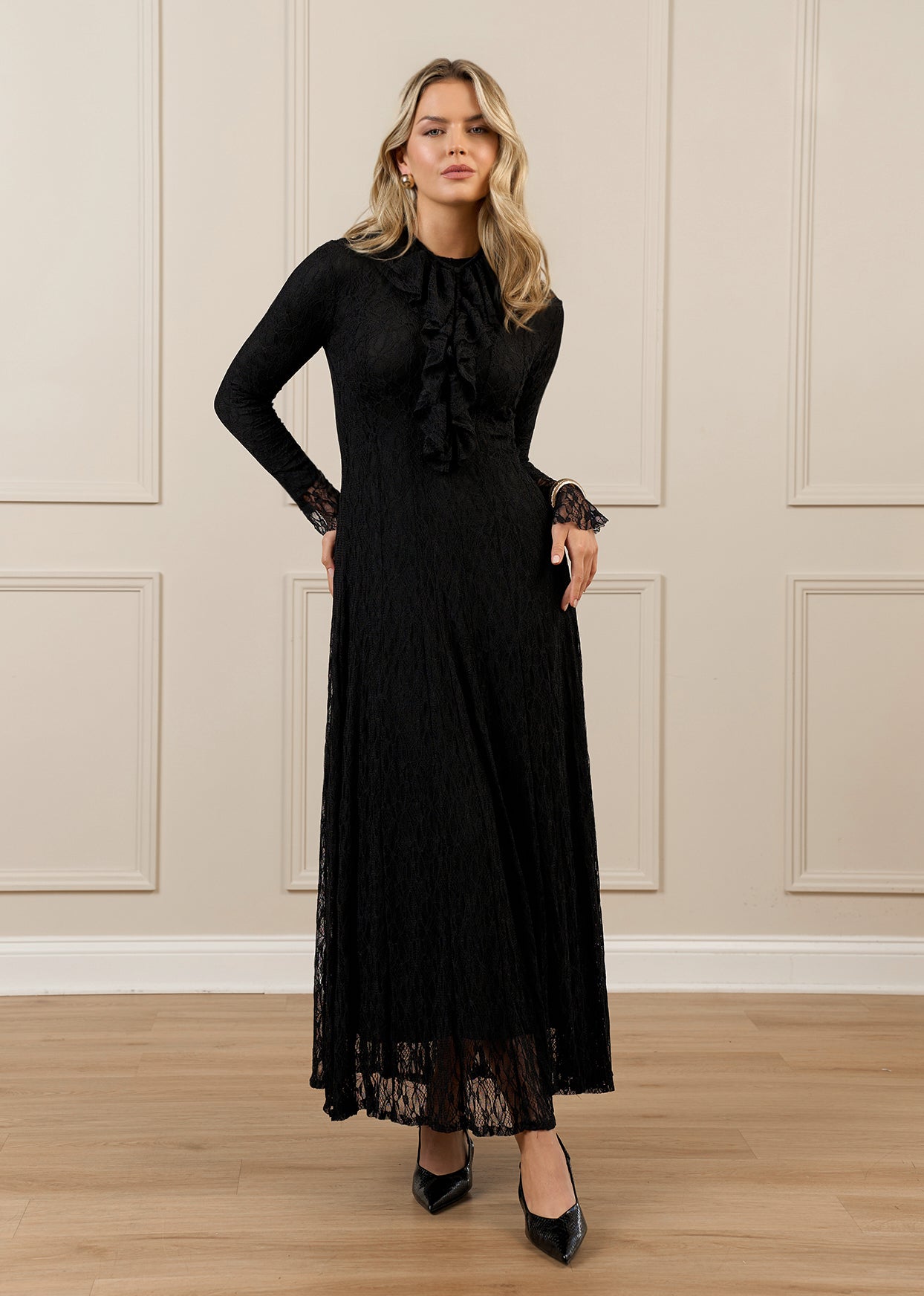 Stretch Lace Maxi Avanel Couture Stretch Lace Maxi Avanel Couture