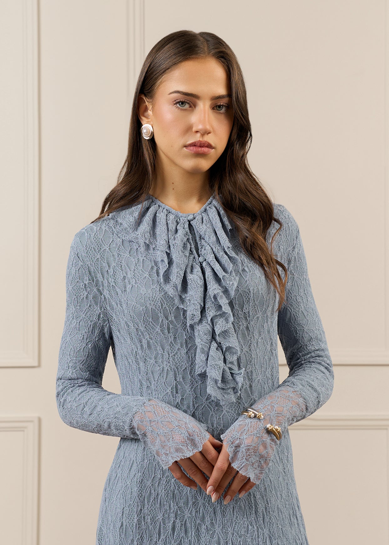 Stretch Lace Maxi Avanel Couture Stretch Lace Maxi Avanel Couture