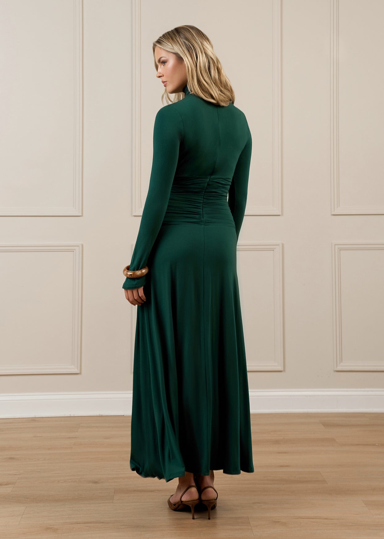 Cotton Jersey Maxi Forest Green / S Cotton Jersey Maxi Forest Green / S