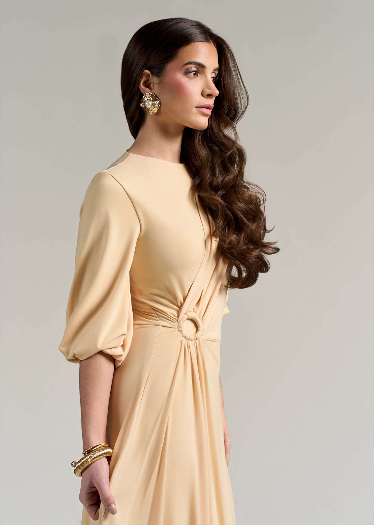 Shoulder Drape Dress Avanel Couture Shoulder Drape Dress Avanel Couture