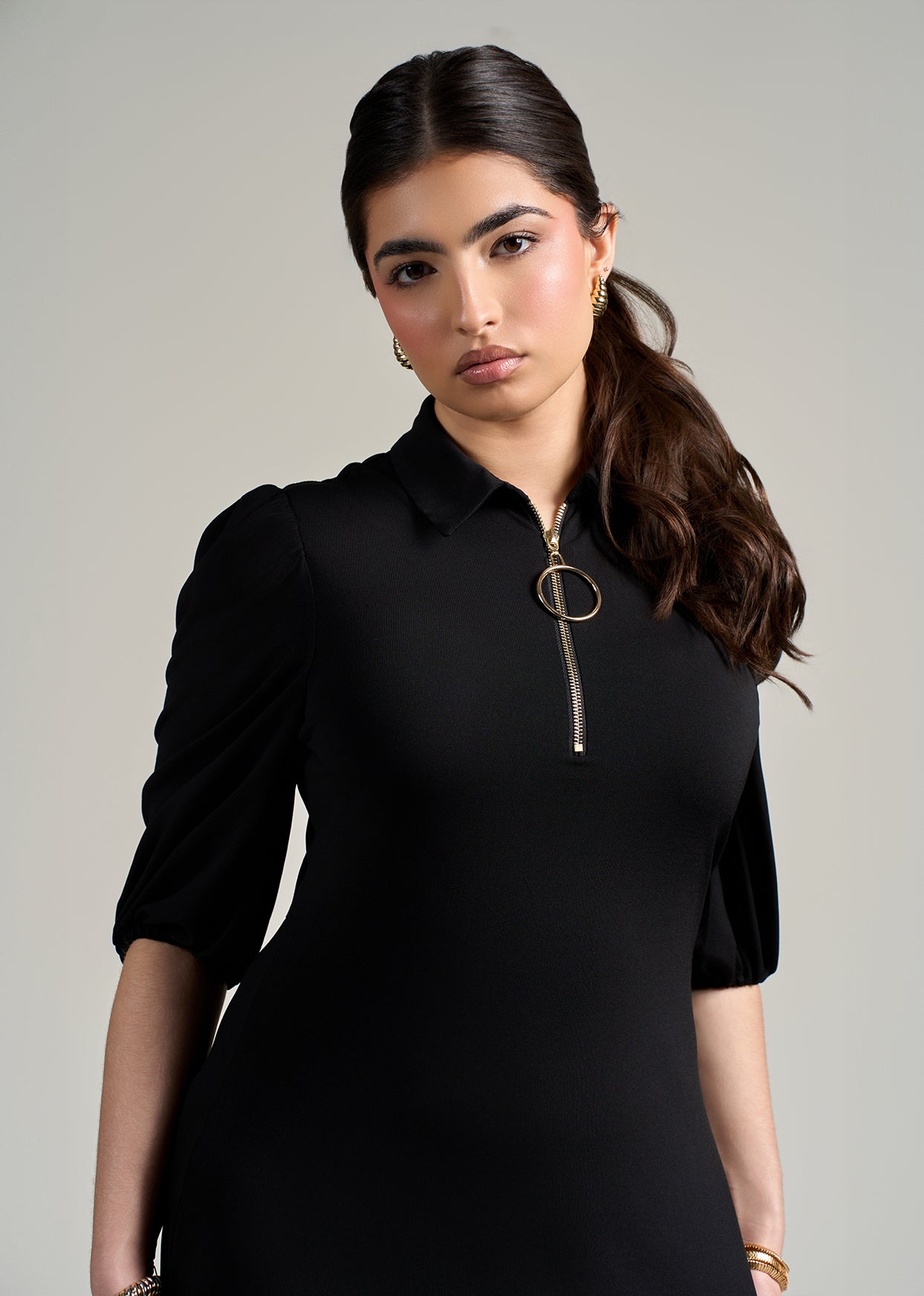 basic black jersey dress Lily Liquid Jersey Dress - / Black- SizeL