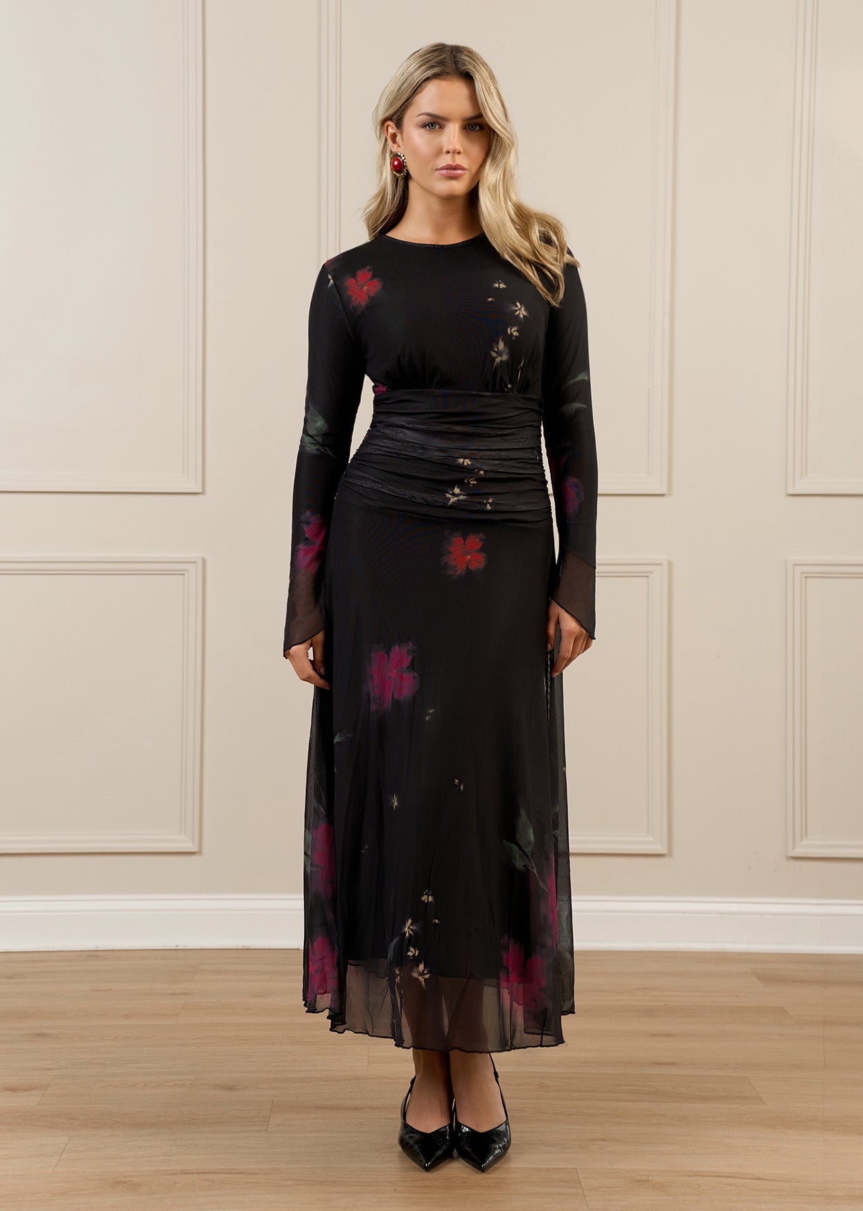 Floral Mesh Maxi Floral Mesh Maxi