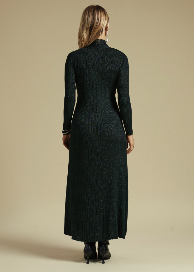 Metallic Knit Maxi Dress Avanel Couture Metallic Knit Maxi Dress Avanel Couture